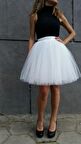 Kadın Beyaz Tütü Etek Baby Shower Doğum Günü Nikah Düğün Parti Özel Gün Tütü Etek