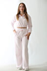 Kadın Pembe Eşofman Altı - %100 Pamuk - Rahat Kesim ve Yumuşak Dokulu, Jogger, KadınSpor Giyim,