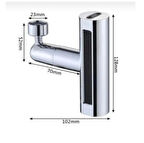  4 Modlu 360 Derece Dönebilen Şelale Basınçlı Su Tasarruflu Fiskiye Musluk Lavabo Batarya Başlığı,Ucu