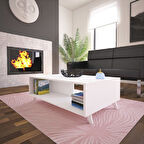 Orta Sehpa Lale Beyaz