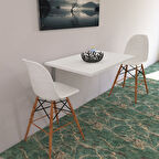 Çalışma Masası Deniz Açılır Kapanır Beyaz