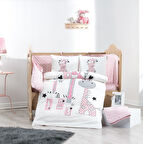 Buddy Pembe Poplin Bebek Nev Takımı