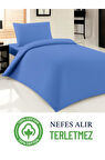 Ağırlıklı Battaniye Için %100 Doğal Pamuk Saten Nevresim Kılıfı Çift Kişilik 200x220 Cm