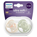 Nessiworld Philips Avent Ultra Yumuşak Emzik 0-6 Ay Erkek