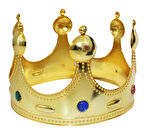 Nessiworld Plastik Kral Tacı Altın Renk Çocuk Boy