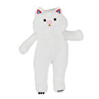 4806 Peluş Uzun Kedi 55 cm Beyaz -My Friend Toys