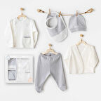 Nessiworld Andywawa AC25700 Mommy's Little Star 5'Li Hastane Çıkışı Ekru