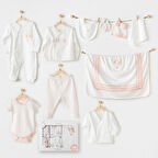 Nessiworld Andywawa AC25551 Newborn Set Pınk Baloons 10'Lu Hastane Çıkışı Ekru