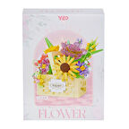 Nessiworld P1294 Panlos Çiçek Buketi 1263 Parça Blok Seti -Vagon life