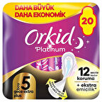 Orkid Ultra Platinum Gece Ekstre Plus Ped 20'Li