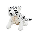Sunman Oturan Yavru Beyaz Kaplan 45 cm.