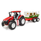 Bruder Kütük Taşıyan Römorklu Traktör 03453