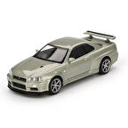 NessiWorld GT 1/64 Nissan Skyline GT-R (R34) V-Spec II Nür Millenium Jade