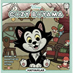Disney Cozy Sevimli ve Rahatlatıcı Boyama Kitabı Hayvanlar