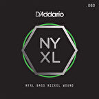 DADDARIO NYXLB060 BASS TEK TEL, NYXL SERİSİ, NİKEL SARIM, 0.060