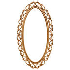 160 LIK LİLYUM OVAL AYNA