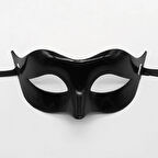Siyah Renk Masquerade Kostüm Partisi Venedik Balo Maskesi