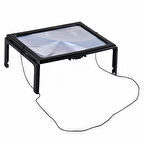 Led Işıklı Kitap  Okuma Büyüteç