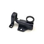 Antika Tarz Dekoratif Pirinç Vasistas Çarpma - 43x50 Mm, Oksit