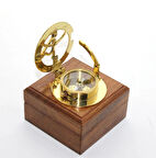 Ahşap Kutulu Pusula Model 10