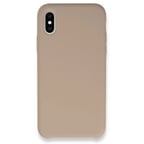 MEPA Najmaddin İphone Xs Max Kılıf Lansman Legant Silikon - Açık Pembe Najmaddin