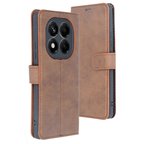 MEPA Najmaddin Xiaomi Redmi Note 14 4g Kılıf Trend S Plus Kapaklı Kılıf - Taba Najmaddin