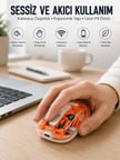 Karg Kablosuz Mouse Fare 5.0 Bluetooth Bağlantılı Usb Girişli Yeni Nesil Najmaddin