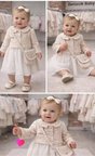Baby 1-2-3 Yaş Bolero Ceketli Çantalı Elbise Najmaddin