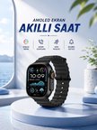 Akıllı Saat Bluetooth Bağlantılı NFC ve GPS Uyumlu Nabız Ölçer Sesli Görüşme Najmaddin