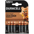 Sh Duracell Basic İnce Aaa Kalem Pil 6'lı Najmaddin