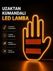 Led Işık El İşareti Araç Camı İçin Uzaktan Kumandalı Najmaddin