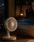 Masaüstü Mini Fan Sessiz Çalışan 2 Hızlı Otomatik Salınımlı Fan Najmaddin