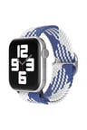 Mark Newface Apple Watch 42mm Star Kordon - Mavi-Beyaz Najmaddin