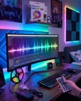 5050 RGB LED Şerit 5 Metre Uzaktan Kumandalı Ortam Aydınlatma Led Najmaddin