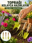 Karg Bahçe El Aletleri Seti Toprak Düzenleme Ve Dikim Aparatı Najmaddin