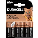 Sh Duracell Basic İnce Aa Kalem Pil 6'lı Najmaddin
