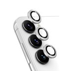 Tedar Samsung Uyumlu Galaxy A24 4g Valdez Metal Kamera Lens - Gümüş Najmaddin