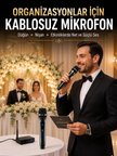 Yeni Nesil Kablosuz El Mikrofonu Seti Dijital Ekranlı Çift Mikrofonlu Najmaddin