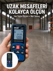 Mey Mey İthalat Profesyonel Lazer Metre Hassas Ölçüm ve Dijital Ekran Yeni Nesil Najmaddin