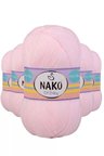 Tedar 5 Adet Elite Baby El Örgü İpi Tüylenmeyen Bebek Yünü Soft Pembe 2892 - nako mudanis Najmaddin