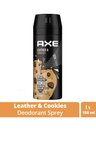 Tedar Axe Erkek Sprey Deodorant Leather & Cookies 48 Saat Etkileyeci Koku 150 ml Najmaddin