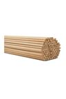Bambu Yuvarlak Ahşap Maket Çubukları 35 Cm 500 Adet 5 Mm