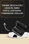 Nevamel 2025 Yeni Model Bluetooth Kulaklık Stereo TWS Kulaklık 5.0 Bluetooth Yüksek Ses Kaliteli