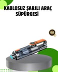 Nevamel® Şarjlı Kablosuz El Süpürgesi Yüksek Emiş Güçlü ve Çok Başlıklı