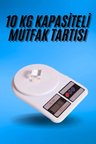 Nevamel Dijital Hassas 10 Kg Mutfak terazisi tartısı LCD Ekran Mutfak Tartısı