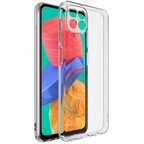 Nevamel Ally SM Galaxy M33 5G (SM-M336B) Kılıf Kamera Korumalı Ultra İnce Şeffaf Kılıf-(5775)