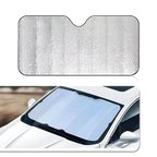 Nevamel Katlanabilir Araç Ön Cam Güneşlik Isı ve Işık Önleyici Honda Civic Peugeot 3008 Volkswagen Passat Nissan Qashqai