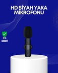 Nevamel® Lightning Girişli 2’li Kablosuz Yaka Mikrofonu Çift Kişilik Kayıt