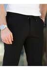 Rahat Şık Kolay Ütülenebilir Slim Fit Kumaş Jogger Pantolon
