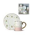 Protocol London Rosa 6'lı Kahve Fincanı Takımı